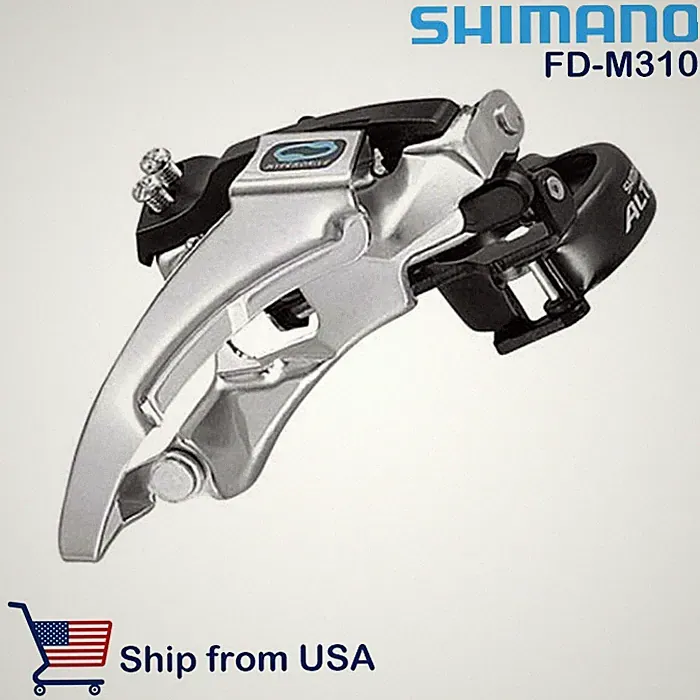 Shimano Altus 7/8 Speed FD-M310 Front Derailleur 31.8/34.9mm Bicycle Bike